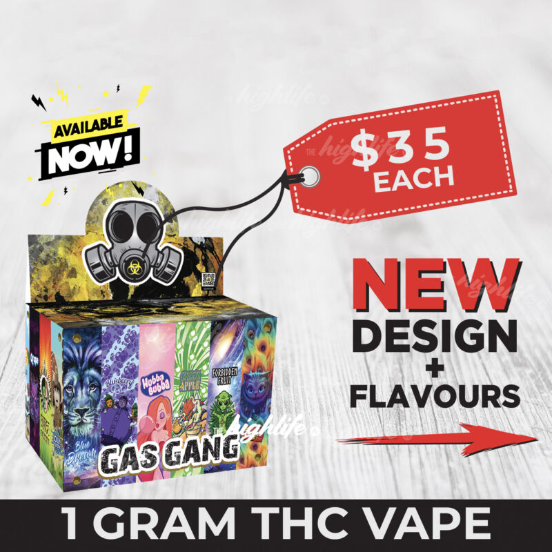 Gas Gang 1 Gram THC Vape Pen - Ottawa Delivery