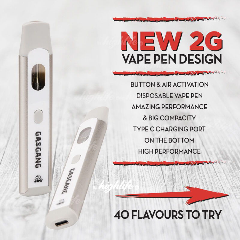 Gas Gang 2 Gram THC Vape Pen - Ottawa Delivery